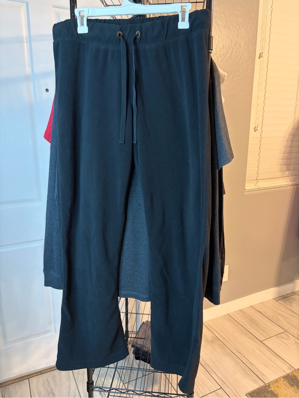 Merona Black Drawstring Track Pants